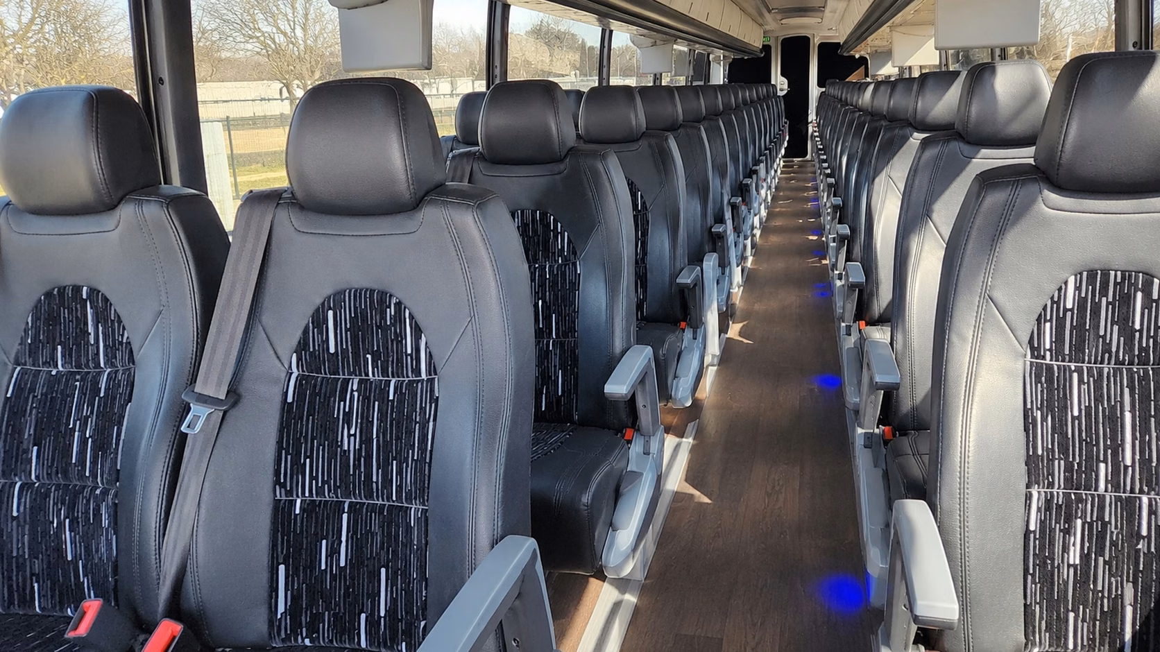 how the bus type you choose changes charter bus prices in south brunswick new jersey