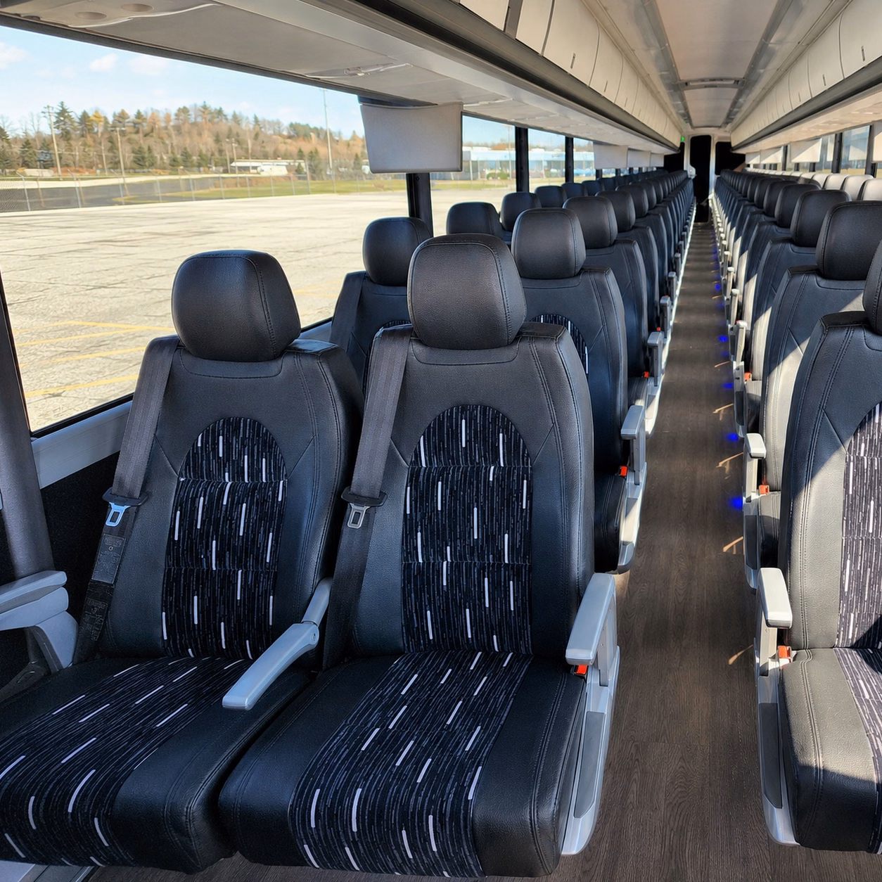 how trip distance and duration affect charter bus rental rates in south brunswick