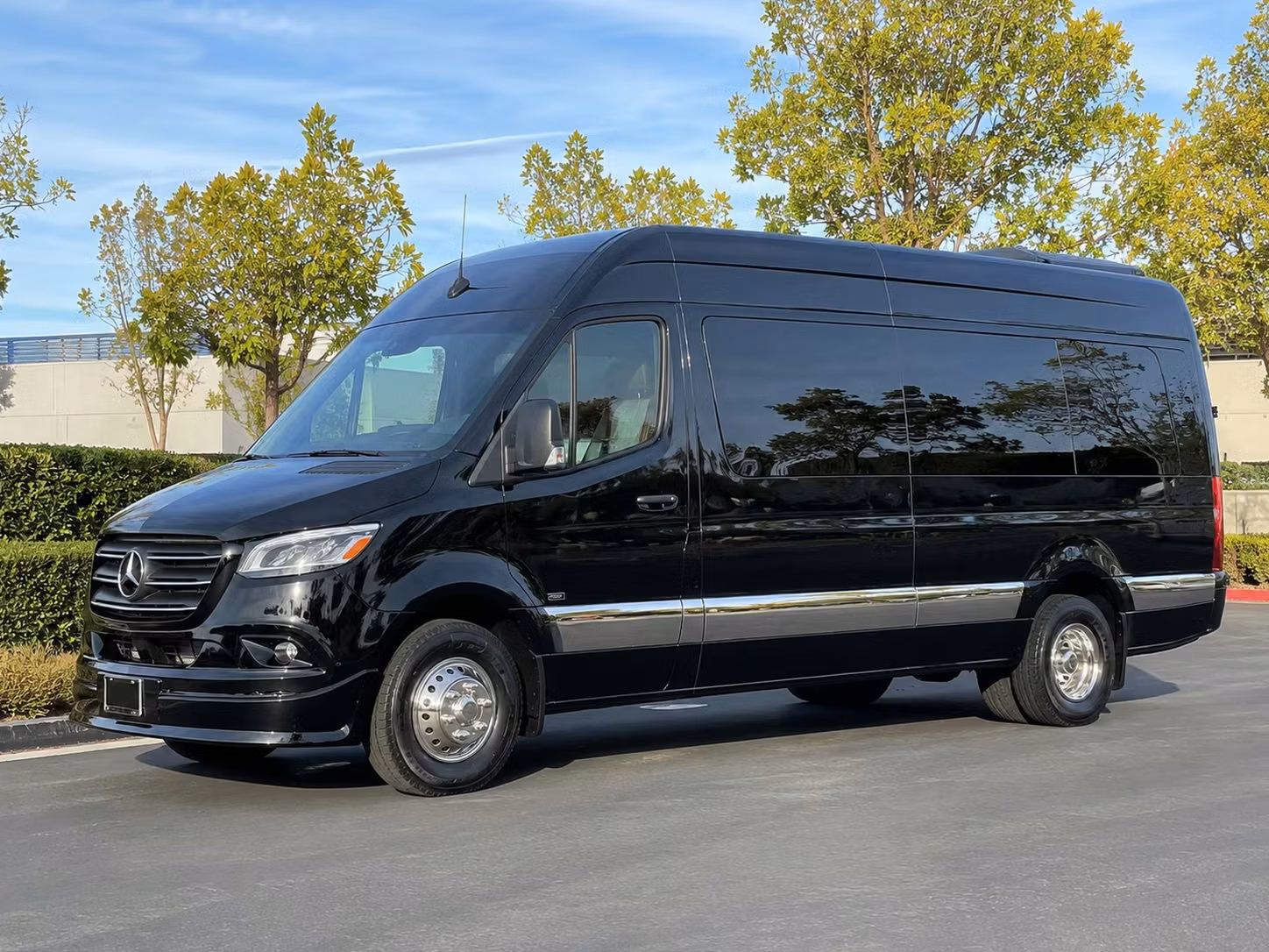 sprinter van with driver